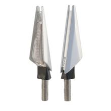 Blinker RMS LED Yamato, silber, 2 Stück, E-Prüfzeichen