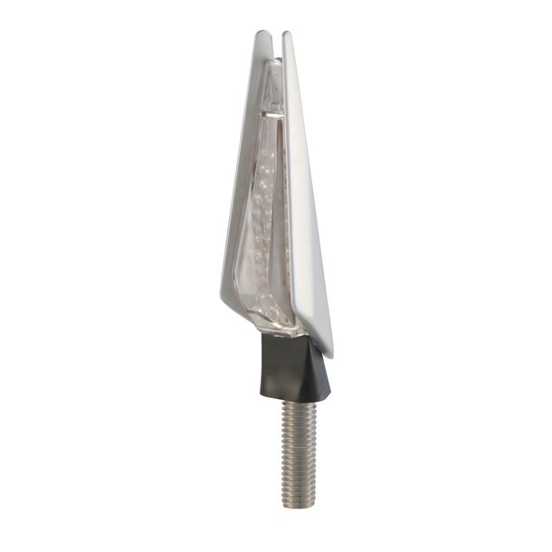 Blinker RMS LED Yamato, silber, 1 Stück, E-Prüfzeichen