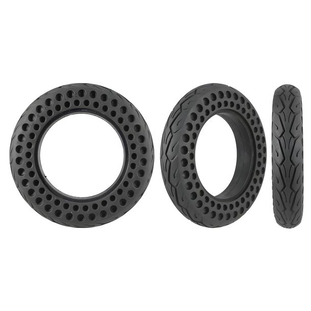 Neumático 10x2 Mogo 10x2" / 22x5cm Neumático macizo de goma con estructura de panal para patinetes eléctricos / E-Scooter / Xiaomi / M365