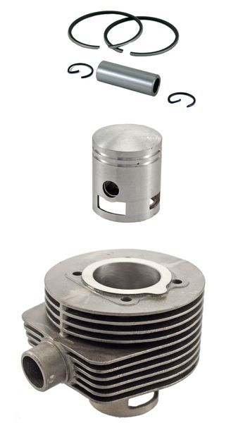 Cilinder Goetze voor Vespa PX 125ccm 52,5mm zuigveerringen 2,5mm, GCK004