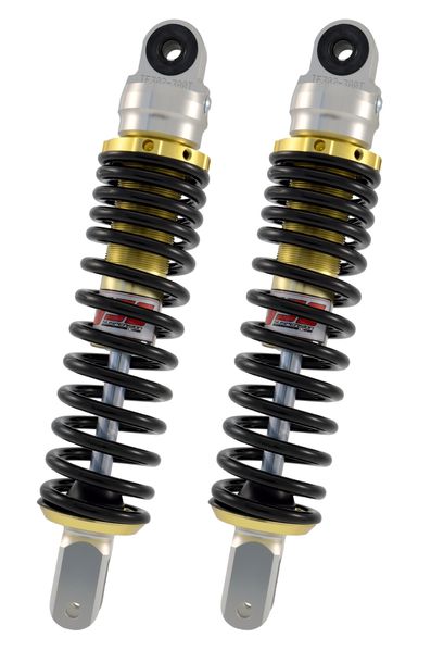 Coppia ammortizzatori YSS TE302-300T-01AL per Honda SH i SES Dylan, Yamaha YP Majesty SYM HD i 125 / 150 / 200 ccm