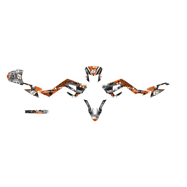 Zestaw Dekoracyjny Obudowy Stage6 dla Derbi X-Treme Euro 4