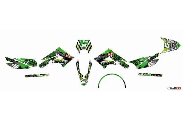 Dekor Kit Verkleidung Stage6 für Derbi X-Treme / X-Race