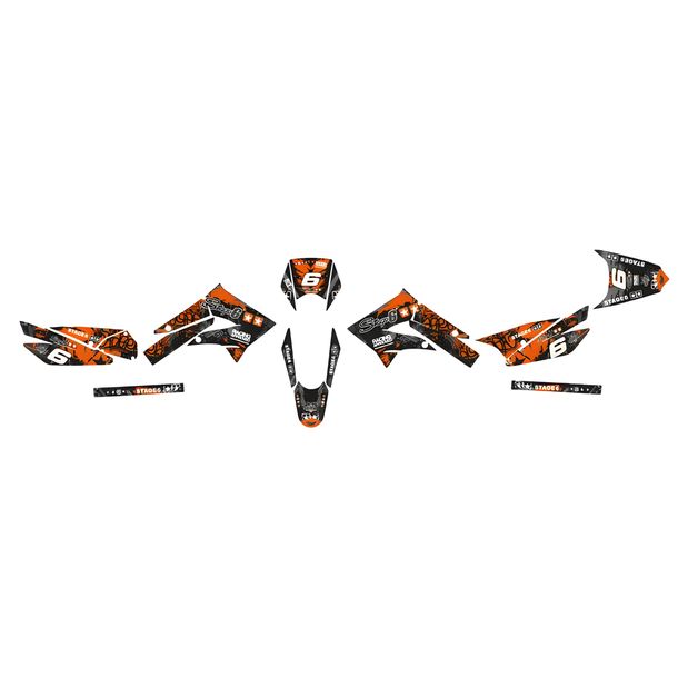 Dekor Kit Verkleidung Stage6 für Derbi X-Treme / X-Race