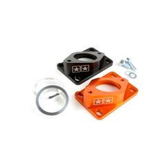 Ansaugstutzen Stage6 R/T High Flow 34mm, schwarz für Derbi / Minarelli AM6