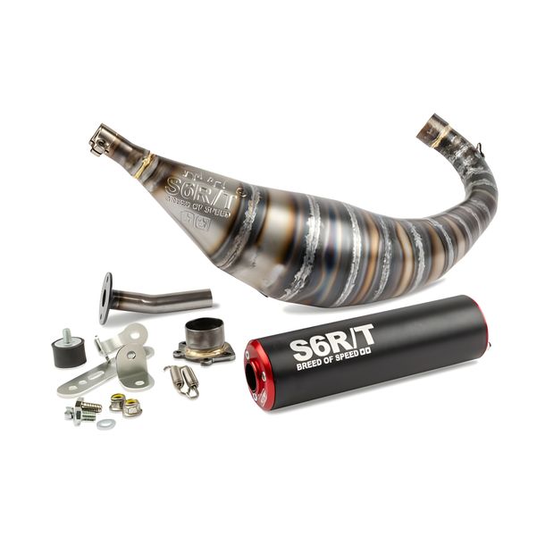 Système d'échappement Stage6 R/T 90 - 100cc CNC pour Derbi
