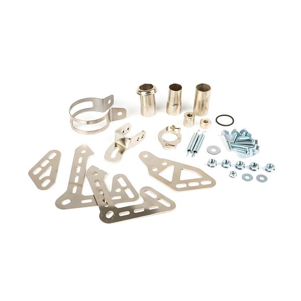 Stage6 Streetrace Exhaust System CNC Black/Blue for Derbi/Minarelli AM6 with ABE – Bild 4