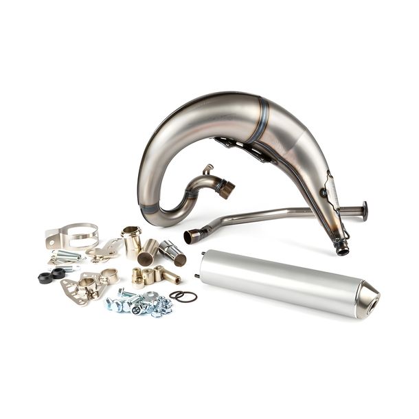 Auspuffanlage Stage6 Streetrace mit Zulassung High Mount CNC für Derbi Senda
