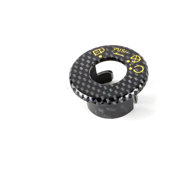 Copertura interruttore accensione carbonio per MBK Booster /Yamaha BW fino al 2004
