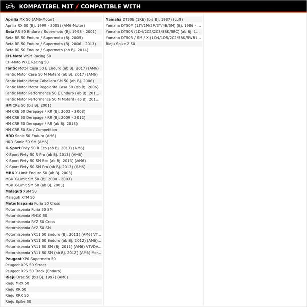 Scarico (senza silenziatore) Stage6 R/T 90-100cc per Minarelli AM6 – Bild 5