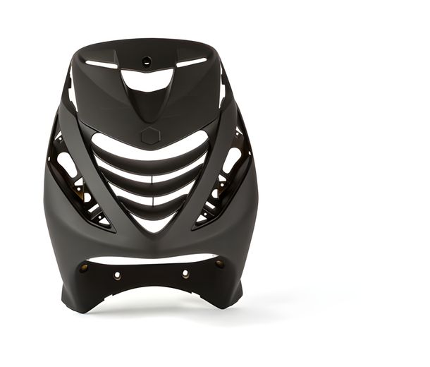 Front bezel /headlight mask, black matt for Piaggio ZIP SP2