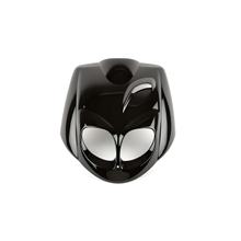 Carenagem frontal / Máscara do farol, preto metálico para Peugeot Trekker / TKR