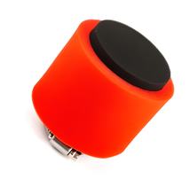Luftfilter Double Layer gebogen 30 Grad d.35mm rot / schwarz