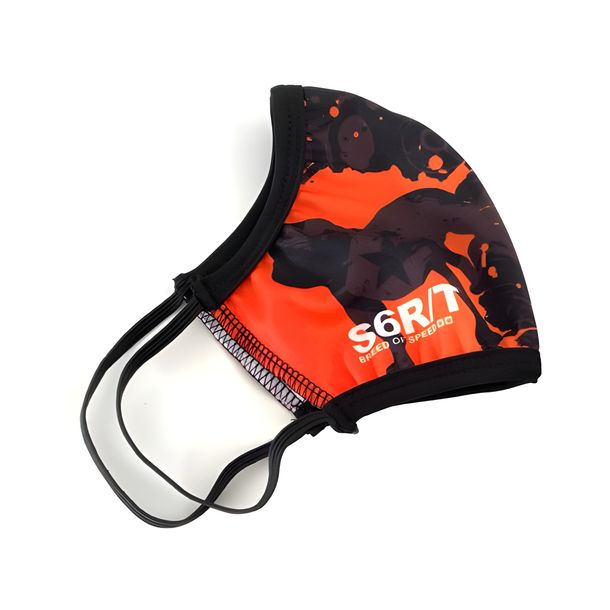 Mouthguard/Community Mask Stage6 R/T orange polyester