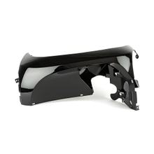 Unteres Beinschild STR8, rechts schwarz für MBK Ovetto / Yamaha Neo's ab 2008