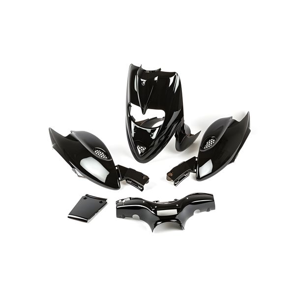 fairing kit (5 pieces) black for Gilera Stalker