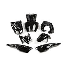 Kit carenatura (7 parti) nero metallizzato per MBK Stunt / Yamaha Slider Naked