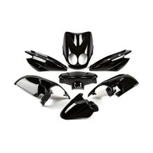 Verkleidungskit (7 Teile) schwarz für MBK Ovetto / Yamaha Neo's ab 2008