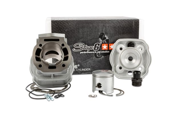 Kit cylindre 77cc Stage6 Streetrace en fonte pour Derbi Euro 3/Euro 4