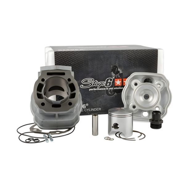 Zylinderkit 88ccm Stage6 Streetrace Grauguss für Derbi Euro 3 / Euro 4