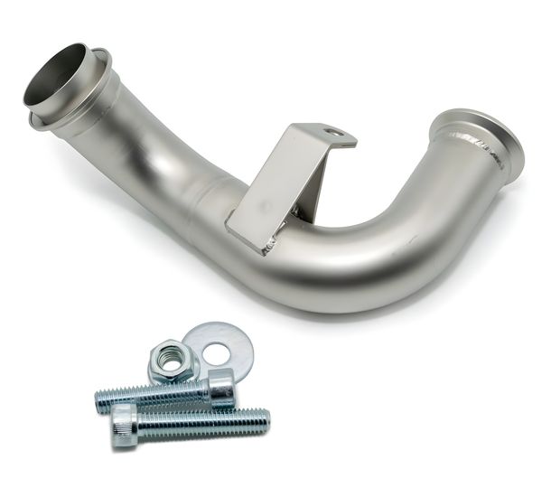 Tubo de escape LeoVince, tubo de conexión sin catalizador sin homologación, acero inoxidable para KTM Duke / L A2 790 Bj. 2018 - 2020 E4 / Bj. 2023 - 2024 E5 / Duke / L A2 / R 890 Bj. 2020 - 2023 E4 / E5