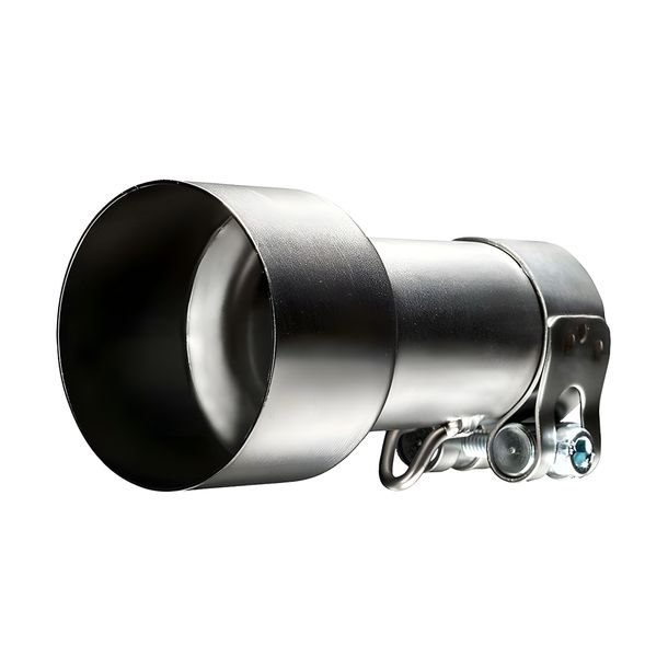 Einlass-Adapter LeoVince Schalldämpfer Adapter Ø 54mm > 1-3/8" / 34,925mm, universal für LV-10 / GP CORSA / GP CORSA EVO