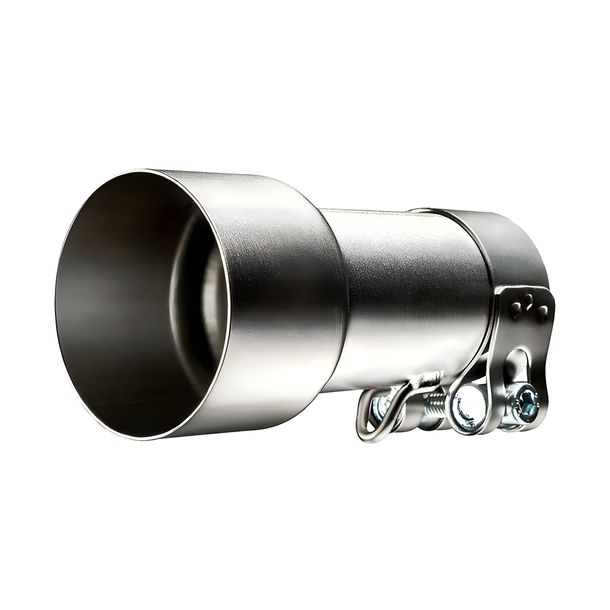 Inlet adapter LeoVince silencer adapter Ø 54mm > 1-1/2" / 38.10mm, universal for LV-10 / GP CORSA / GP CORSA EVO
