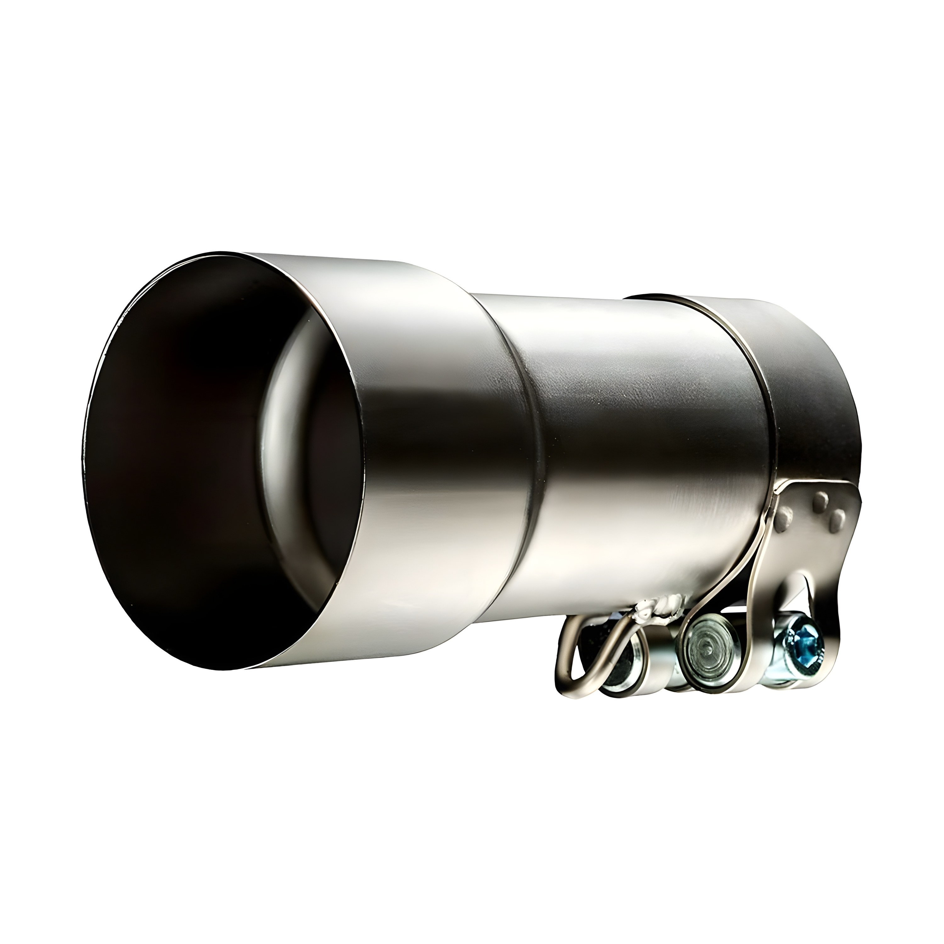 Einlass-Adapter LeoVince Schalldämpfer Adapter Ø 54mm > 1-3/4