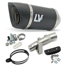 Endschalldämpfer LeoVince LV PRO mit Zulassung, Carbon & Hitzeschild für Honda Forza 750 Bj. 2021 - 2024 E5 / Forza / X-ADV Bj. 2025 - 2026 E5+ / X-ADV Bj. 2017 - 2024 E4 / E5