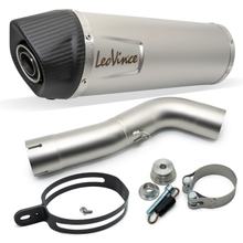 Endschalldämpfer LeoVince LV ONE EVO mit Zulassung, Edelstahl, Carbon Kappe für BMW F 750 / 850 GS / Adventure Bj. 2018 - 2024 E4 / E5