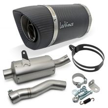 Endschalldämpfer LeoVince SLIP-ON LV PRO mit Zulassung, Carbon für Triumph Street Triple 660 / 765 S / SA2 / R / R LRH / RS