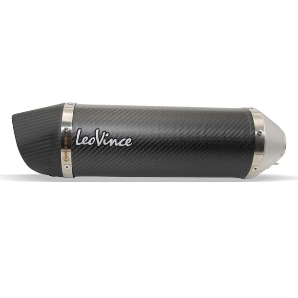 Tubo de escape trasero LeoVince SLIP-ON SBK LV ONE EVO, carbono, homologación – Bild 3