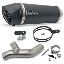 Endschalldämpfer LeoVince LV ONE EVO mit Zulassung, Carbon für Honda CB 500 F / CB 500 X / CBR 500 R Bj. 2019 - 2023 E4 / E5