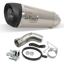 Endschalldämpfer LeoVince FACTORY S mit Zulassung, Titanium, Carbon Kappe für Kawasaki Ninja 1000 SX / Tourer Bj. 2020 - 2024 E4 / E5