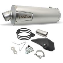 Silenciador final LeoVince LV ONE EVO com homologação, aço inoxidável para Triumph Tiger 850 / 900 GT / Rally / Pro ano 2020 - 2023 E5