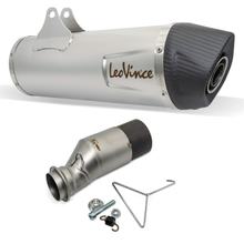 Endschalldämpfer LeoVince LV ONE EVO mit Katalysator & Zulassung, Edelstahl, Carbon Kappe für Gas Gas ES / SM 700 Bj. 2022 - 2024 E5 / KTM Enduro R / SMC R 690 Bj. 2019 - 2024 E4 / E5