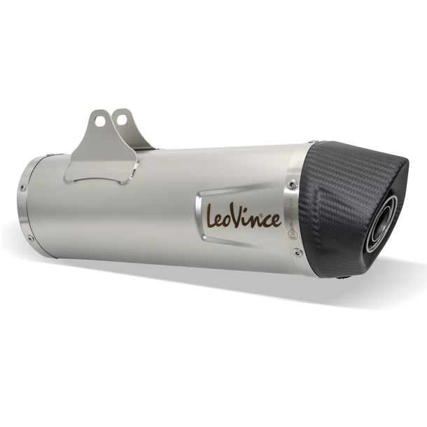 Endschalldämpfer LeoVince SLIP-ON SBK LV ONE EVO, Edelstahl, Carbon Kappe – Bild 2
