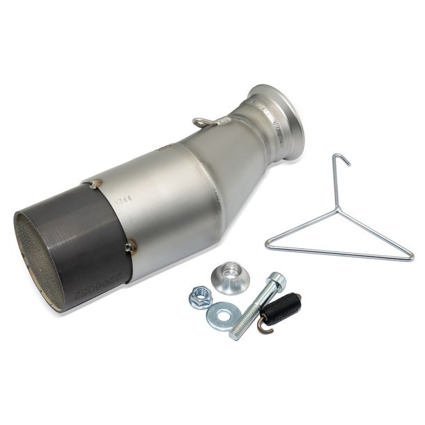 Endschalldämpfer LeoVince SLIP-ON SBK LV ONE EVO, Edelstahl, Carbon Kappe – Bild 5