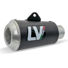 Silenziatore finale LeoVince LV-10 omologato, carbonio, cappuccio in acciaio inossidabile per Honda CB 1000 R Neo Sports Café anno di fabbricazione 2018 - 2024 E4 / E5