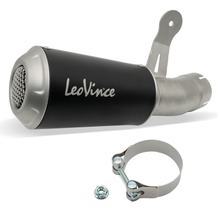 Silencieux d'échappement arrière LeoVince LV-10 Black Edition avec homologation, acier inoxydable noir pour BMW S / M 1000 R Année 2021 - 2024 E5 / RR Année 2019 - 2024 E4 / E5 / S / M 1000 R / RR Année 2025 E5+