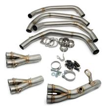 Auspuffrohr LeoVince Auspuffkrümmer Verbindungsrohr RACING ohne Zulassung, Edelstahl für Kawasaki Z 900 Bj. 2020 - 2024 E4 / E5