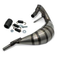 Pre-silencer LeoVince X-FIGHT exhaust manifold stainless steel for Fantic Motor Enduro / Motard / Competition / Performance 50 Year 2019 - 2020 E4