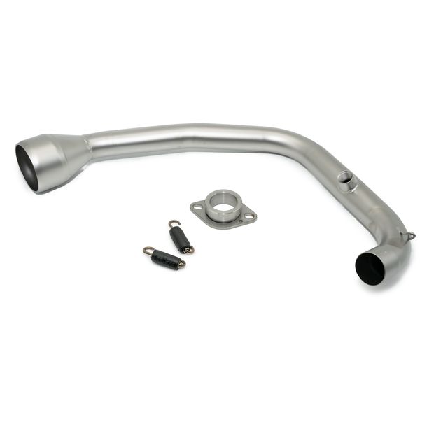 Collecteur d'échappement LeoVince tube de raccordement en acier inoxydable pour Husqvarna Svartpilen / Vitpilen 401 / KTM Adventure 390 ann. 2020 - 2024 E4 / E5