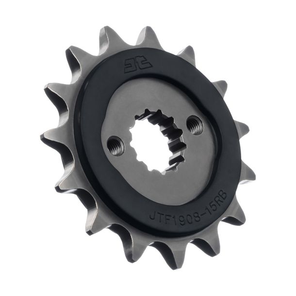 Ritzel JT Sprockets 520 15Z gummiert Innendurchmesser 19mm / 22mm für KTM Duke, Husqvarna Svartpilen Vitpilen Adventure 390 / 401 ccm Bj. 2013 - 2022