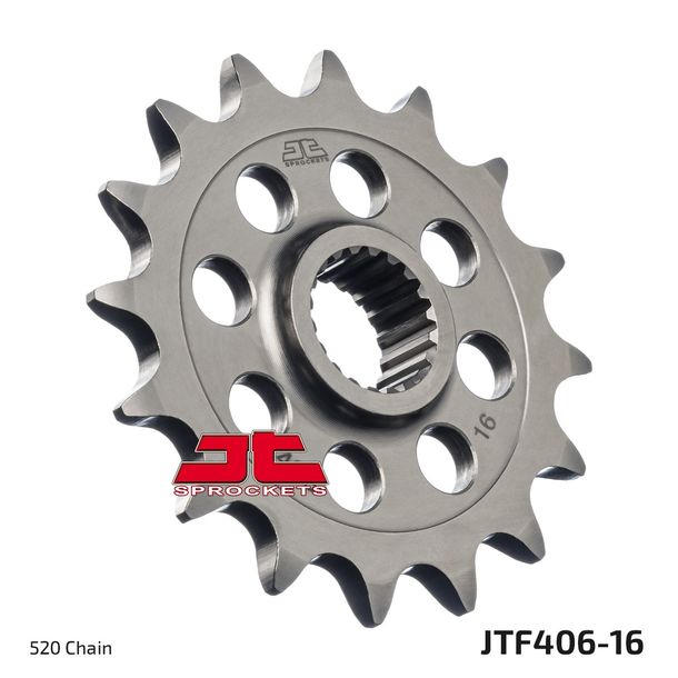 JT Sprockets Racing 520 16T fine toothed sprocket inner diameter 20mm/22mm for BMW G R GS 310 ccm Year 2016 - 2022