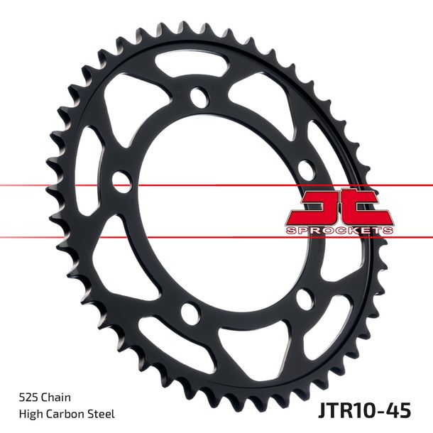 Pignone JT Sprockets 525 45Z, diametro interno 119 mm, bullone circolare 140 mm per BMW S R RR XR M F GS 700 - 1000 ccm Anno 2018 - 2022