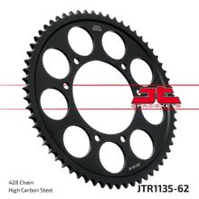 JT Sprockets 428 62Z sprocket inner diameter 105 mm bolt circle 125 mm for Aprilia SX ABS, Malaguti Dune F.B.Mondial SMX Enduro Supermoto XTM RX Zündapp Year 2017 - 2022