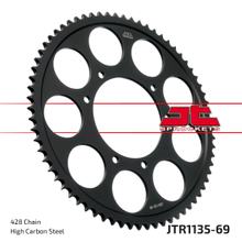 JT Sprockets 428 69Z sprocket inner diameter 105 mm bolt circle 125 mm for Aprilia SX ABS, Malaguti Dune F.B.Mondial SMX Enduro Supermoto XTM RX Zündapp Year 2017 - 2022