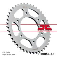 Kettenrad JT Sprockets 428 43Z vnitřní průměr 76mm rozteč otvorů 100mm pro Yamaha MT- ABS YZF-R YZF R 125 ccm r. v. 2008 - 2022