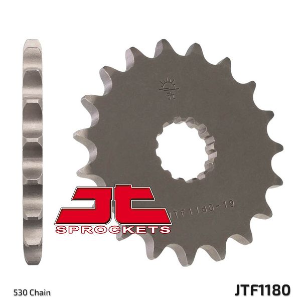 Ritzel JT Sprockets 19Z für Triumph Speed Triple i EFI R Sprint ST RS Daytona T595 Tiger i Centennial Edition 750 - 1200 ccm Bj. 1992 - 2021
